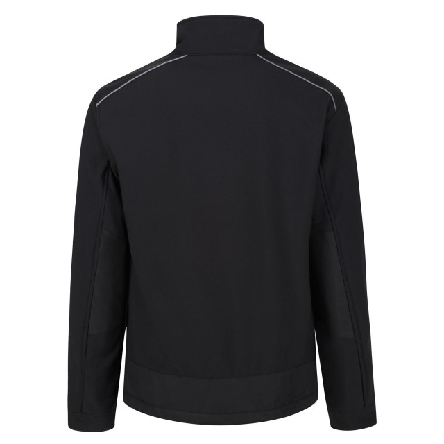 Regatta Heren zandstorm werkkleding softshell jasje UTFK540_blackblack large