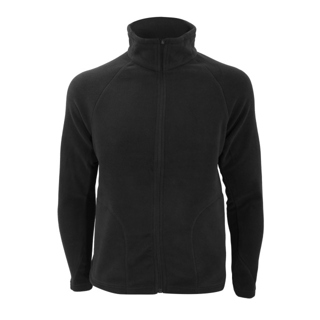 Result Core mens micron anti pill fleece jasje UTFK593_black large