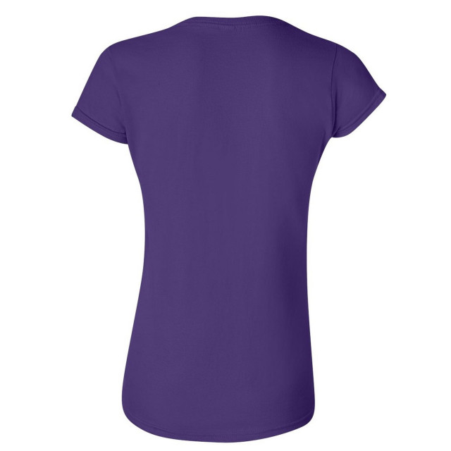 Gildan Dames zachte stijl korte mouw t-shirt UTFK395_purple large