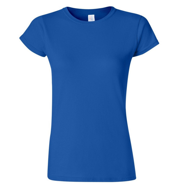 Gildan Dames zachte stijl korte mouw t-shirt UTFK395_royal large