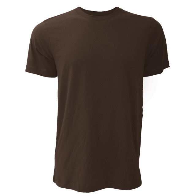 Bella + Canvas Canvas unisex jersey crew t-shirt met hals / heren t-shirt met korte mouwen UTFK269_brown large