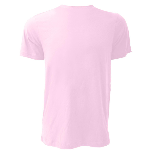 Bella + Canvas Canvas unisex jersey crew t-shirt met hals / heren t-shirt met korte mouwen UTFK269_softpink large