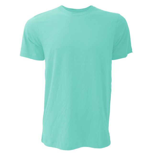 Bella + Canvas Canvas unisex jersey crew t-shirt met hals / heren t-shirt met korte mouwen UTFK269_teal large