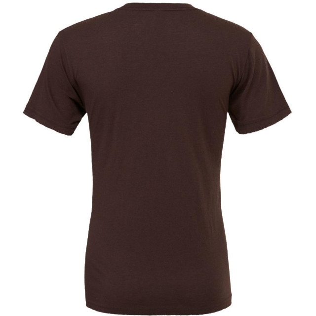 Bella + Canvas Canvas unisex jersey crew t-shirt met hals / heren t-shirt met korte mouwen UTFK269_brown large