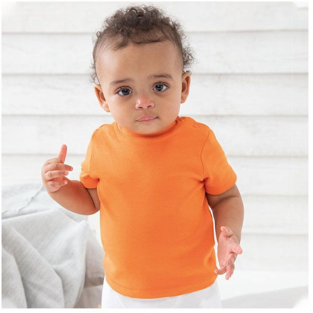 Babybugz T-shirt met korte mouwen voor baby's UTFK162_orange large