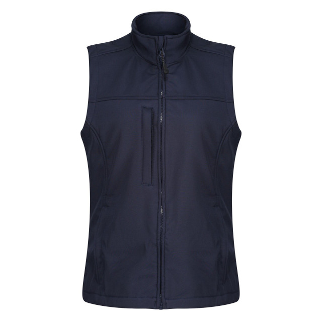 Regatta Dames flux softshell gilet UTFK1375_navynavy large