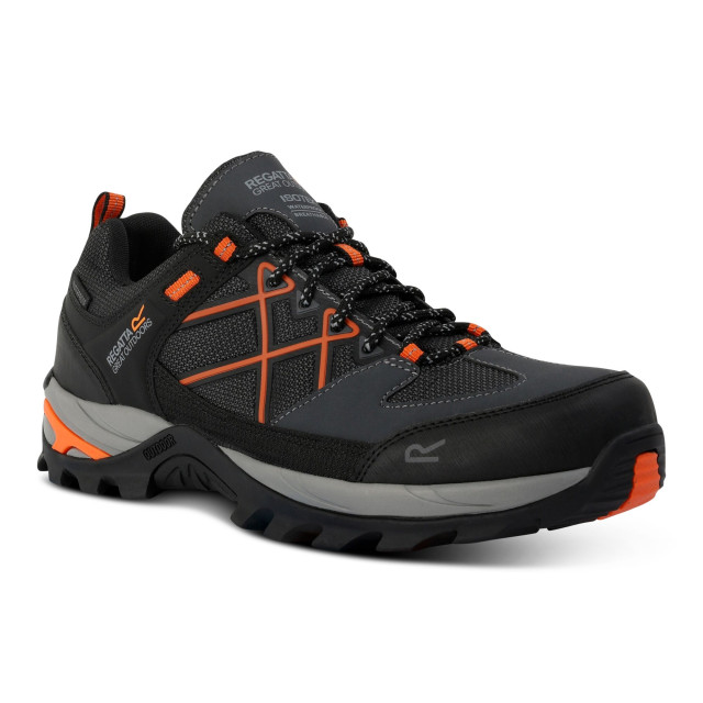 Regatta Heren samaris iii laag loopschoenen UTRG9773_graniteblazeorange large