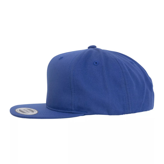 Flexfit Kinder/kids pro-stijl twill snapback baseball cap UTTN853_royalblue large