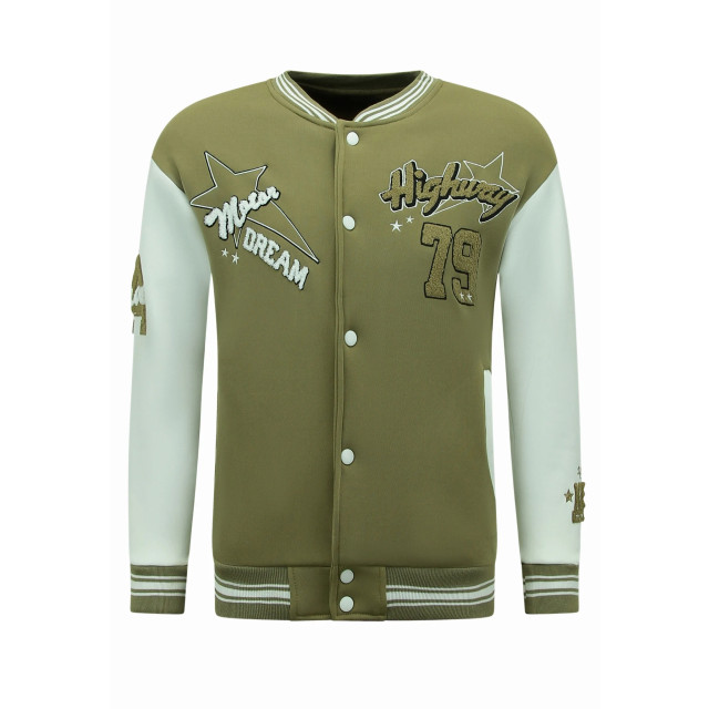 Local Fanatic Baseball jacket college jas F-903 large