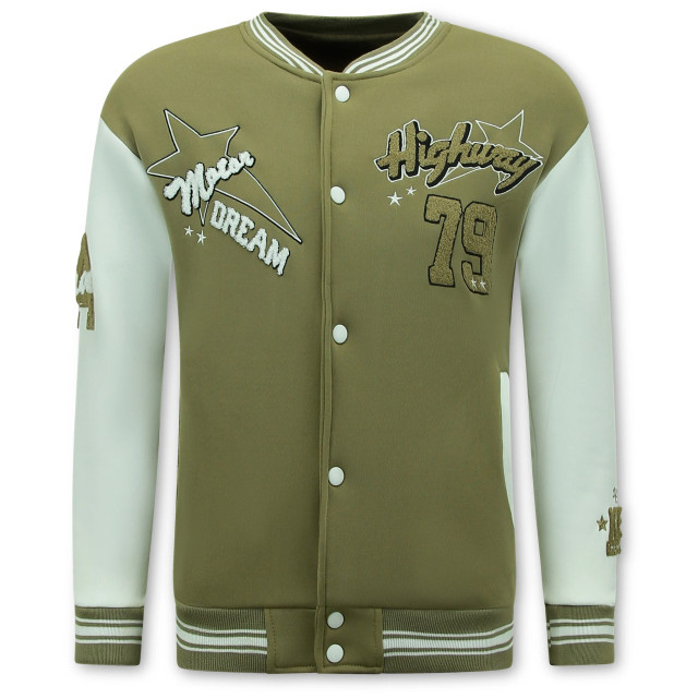 Local Fanatic Baseball jacket college jas F-903 large