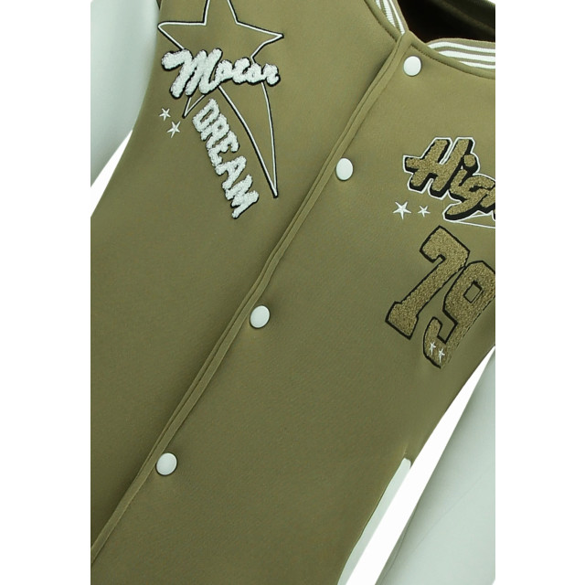 Local Fanatic Baseball jacket college jas F-903 large