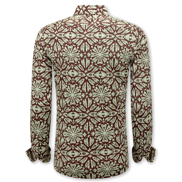 Local Fanatic Overhemden lange mouw volwassenen 5308 large