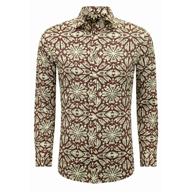 Local Fanatic Overhemden lange mouw volwassenen 5308 large