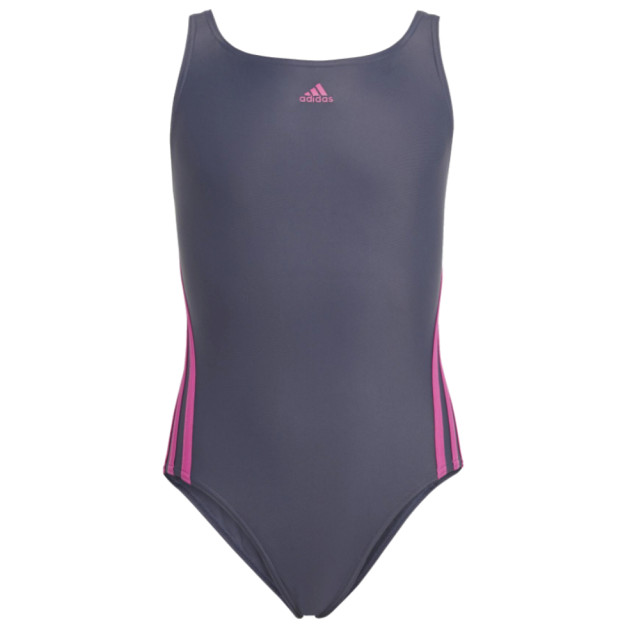 Adidas Badpak meisjes IB6011 3S SWIMSUIT,SHANAV/LUCF large