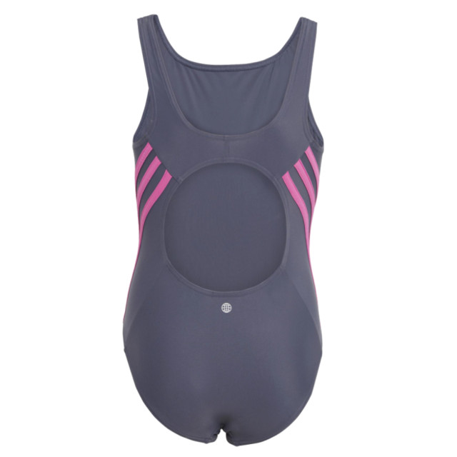 Adidas Badpak meisjes IB6011 3S SWIMSUIT,SHANAV/LUCF large