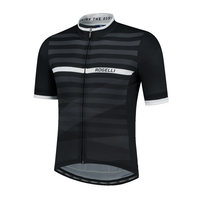 Rogelli Fietsshirt heren 001100 HE Stripe KM large