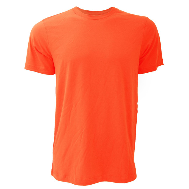 Bella + Canvas Canvas unisex jersey crew t-shirt met hals / heren t-shirt met korte mouwen UTFK269_coral large