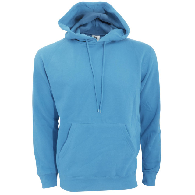 SG Heren gewone hooded sweatshirt top / hoodie UTFK774_skyblue large