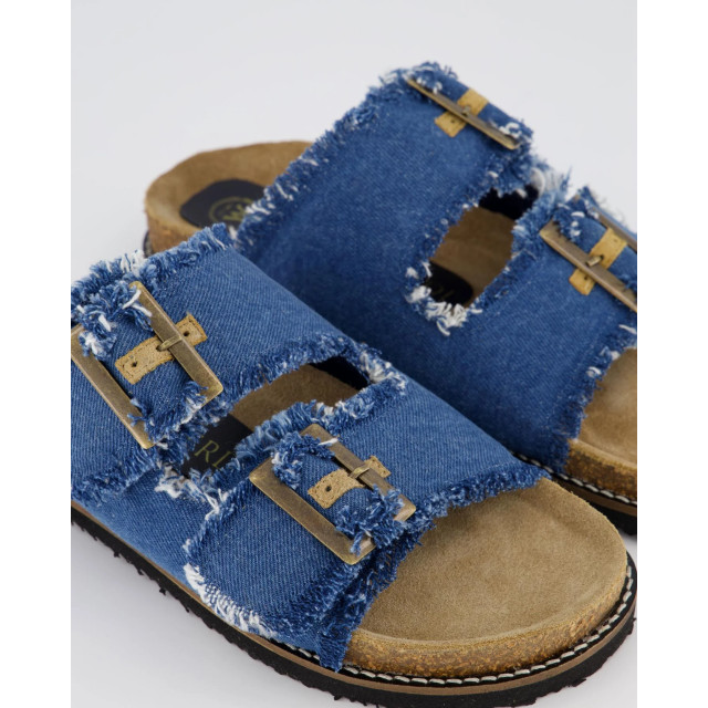 Gibaldi Dames buckle slipper jeans 1162-Denim large