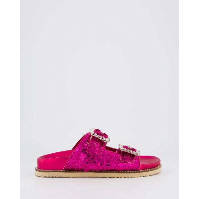 Gibaldi Dames buckle slipper 395064-Metallic Pink large
