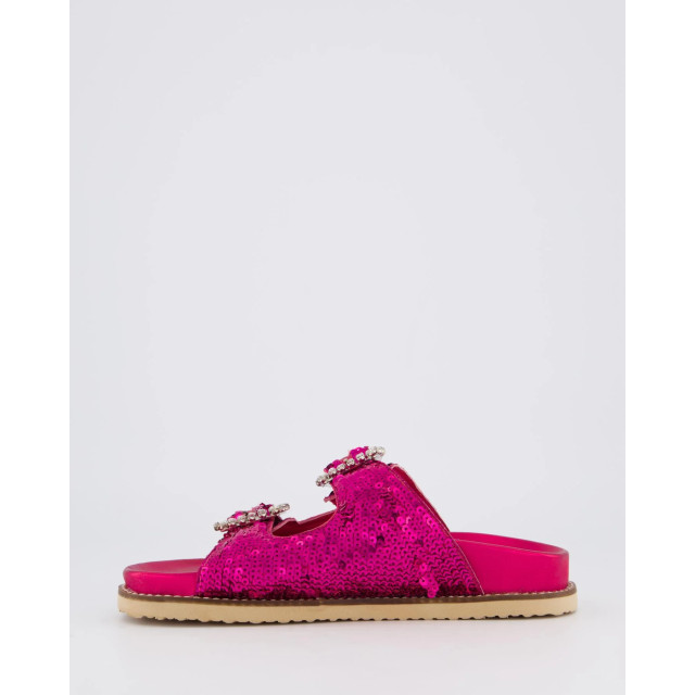 Gibaldi Dames buckle slipper 395064-Metallic Pink large