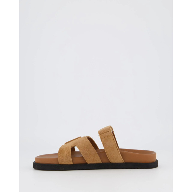 Gibaldi Dames ibiza slipper suede 9092-Tan large