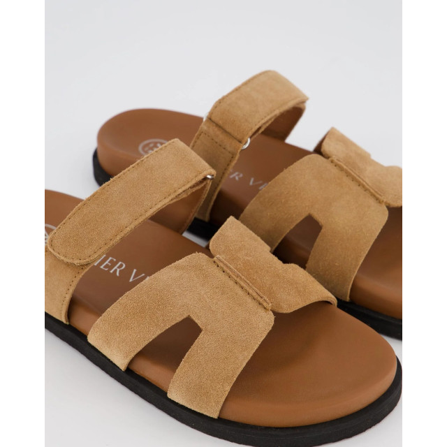 Gibaldi Dames ibiza slipper suede 9092-Tan large