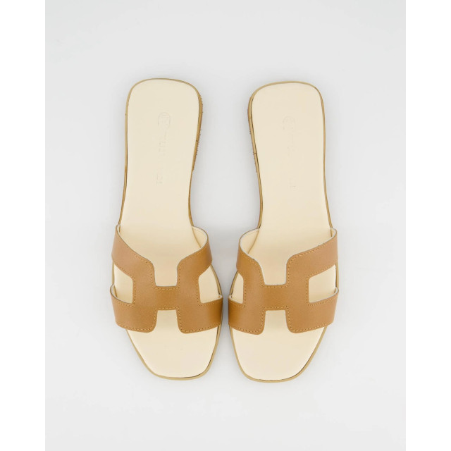 Gibaldi Dames joy slipper /beige Joy-Tan/Ivory large