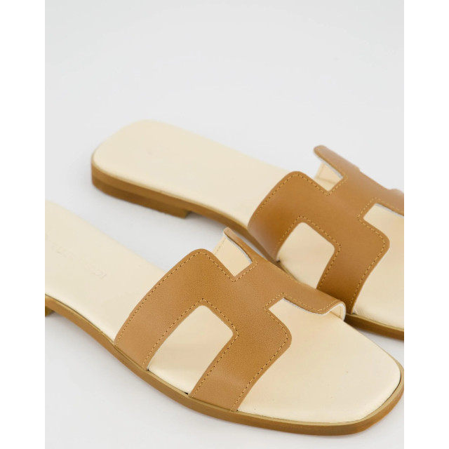 Gibaldi Dames joy slipper /beige Joy-Tan/Ivory large