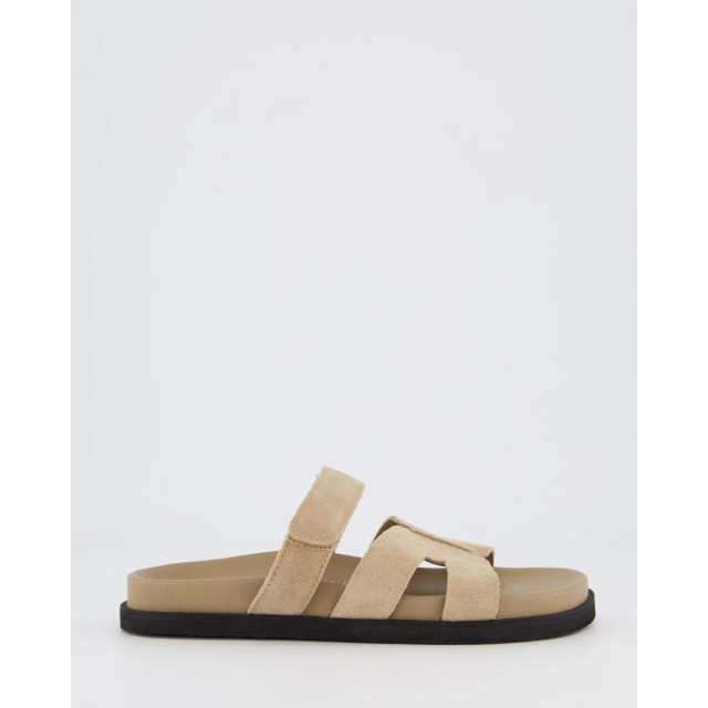 Gibaldi Dames ibiza slipper suede 9092-Taupe large