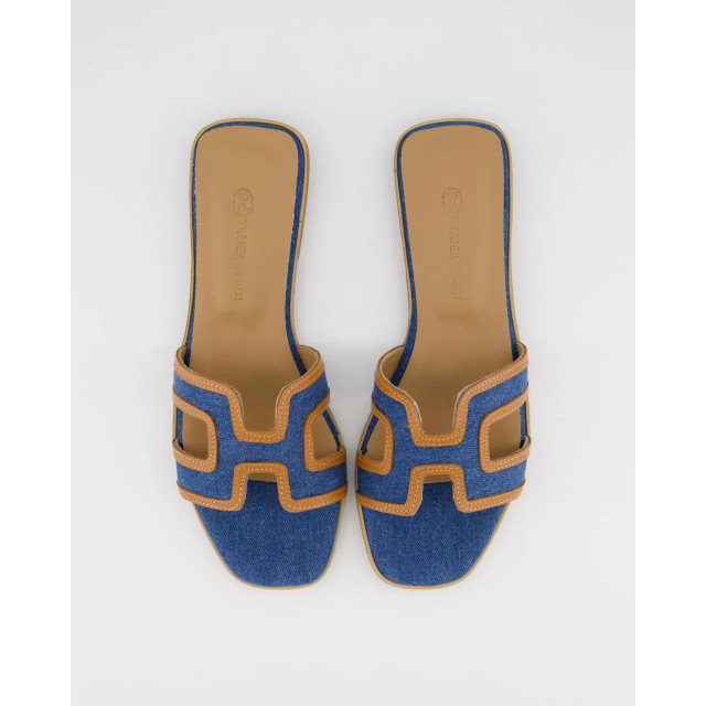 Gibaldi Dames joy slipper jeans Joy Jeans-Denim/Tan large