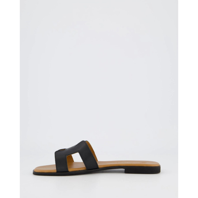 Gibaldi Dames joy slipper JOY-Black/Tan large