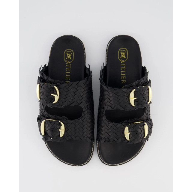Gibaldi Dames knot slipper Knot-Black large