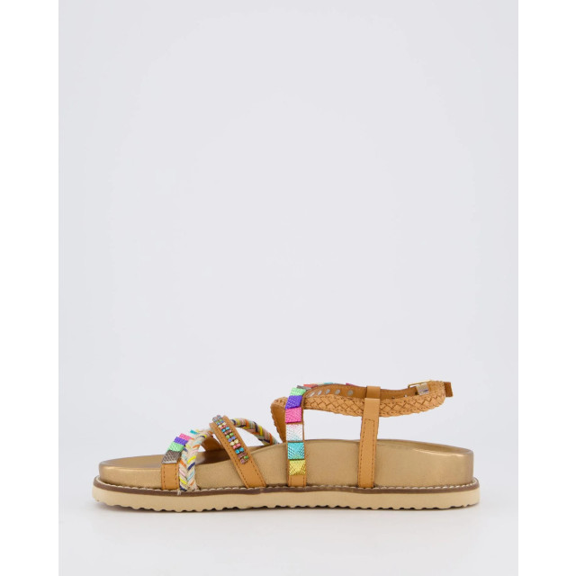 Gibaldi Dames multi straps sandaal 395077-Coconut large