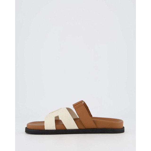 Gibaldi Dames sofia slipper /beige 9092-Cream/Tan large