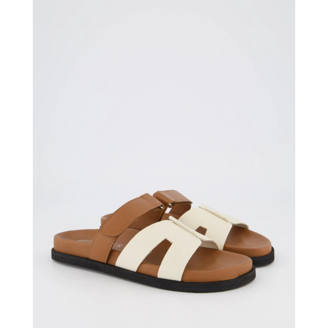 Gibaldi Dames sofia slipper /beige 9092-Cream/Tan large