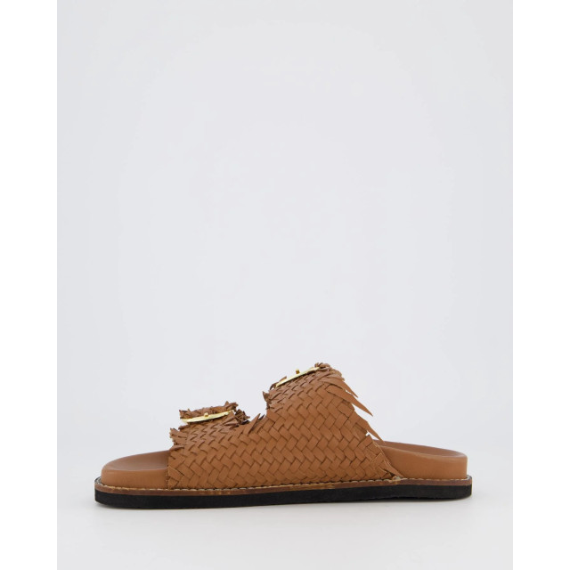 Gibaldi Dames knot slipper Knot-Tan large
