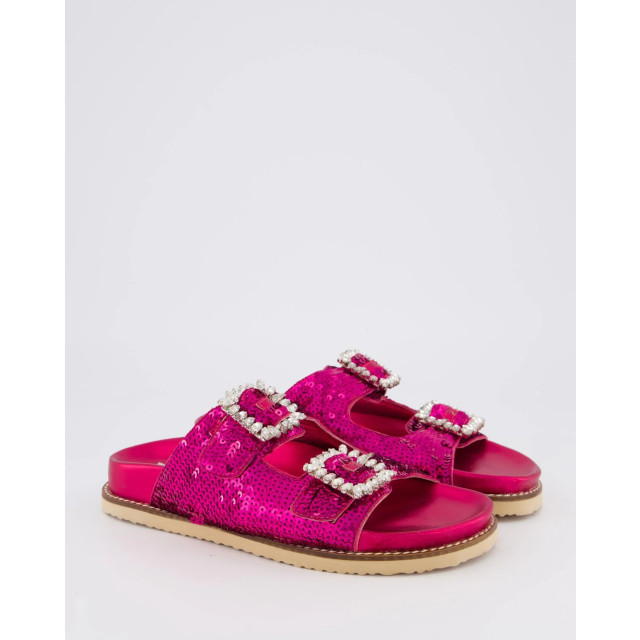 Gibaldi Dames buckle slipper 395064-Metallic Pink large
