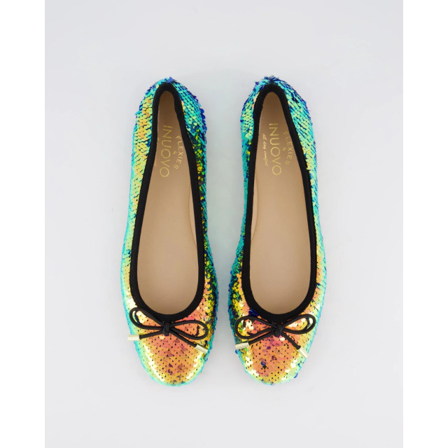 Gibaldi Dames rainbow ballerina A94014-Chestnut large