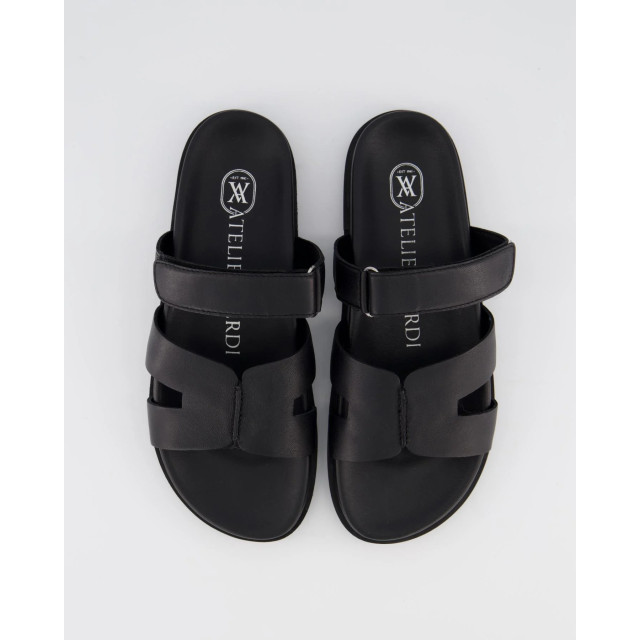 Gibaldi Dames ibiza slipper 9092-Black large