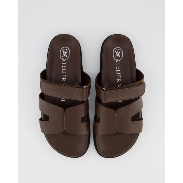 Gibaldi Dames sofia slipper 9092-DK Brown large