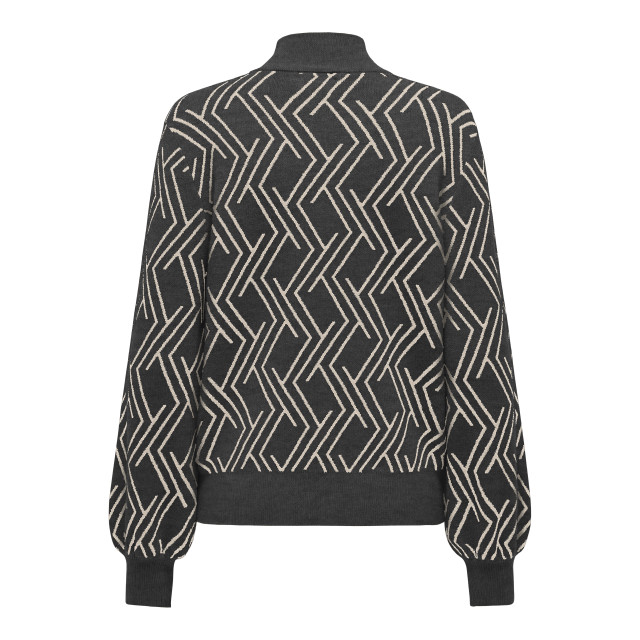 Only onlanny ls jq o-neck knt 15327635 dark grey melange 06712.970.0015 large