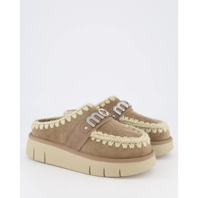 Mou Dames bounce clog logo elephant grey FW531001A-ELGRY large
