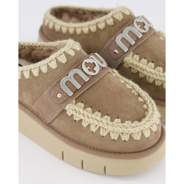 Mou Dames bounce clog logo elephant grey FW531001A-ELGRY large