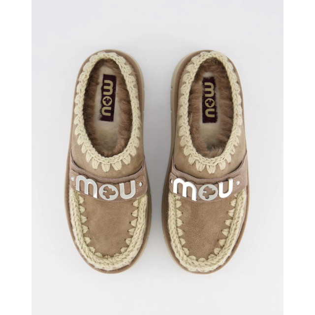 Mou Dames bounce clog logo elephant grey FW531001A-ELGRY large