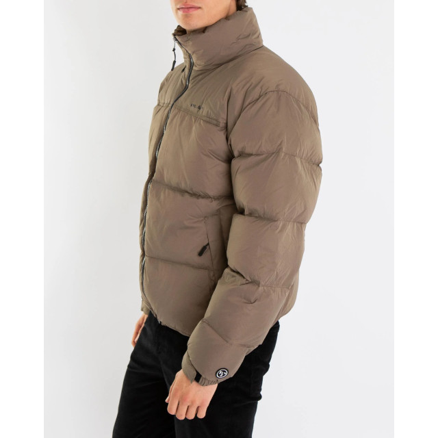 Olaf Hussein Heren puffer jacket M990601-Taupe large