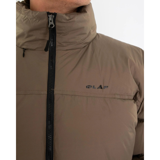 Olaf Hussein Heren puffer jacket M990601-Taupe large