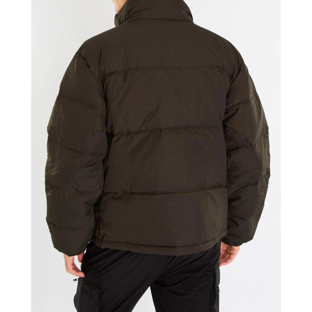 Olaf Hussein Heren puffer jacket M180613-Dark Moss large