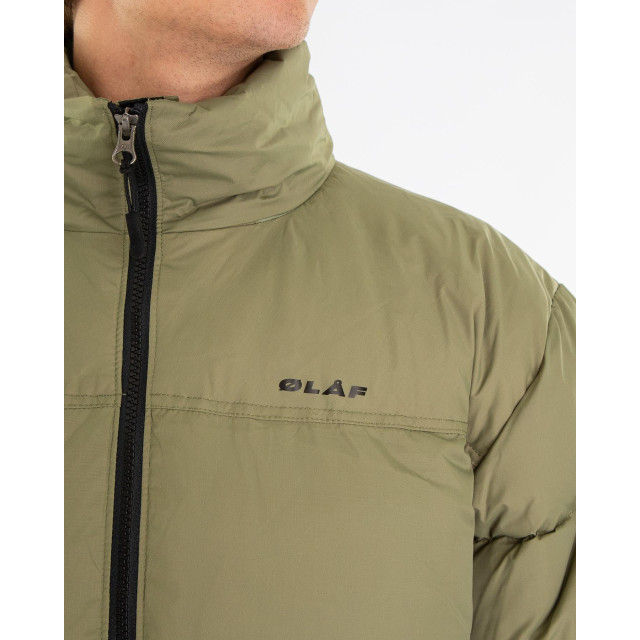 Olaf Hussein Heren puffer jacket M180613-SAGE large