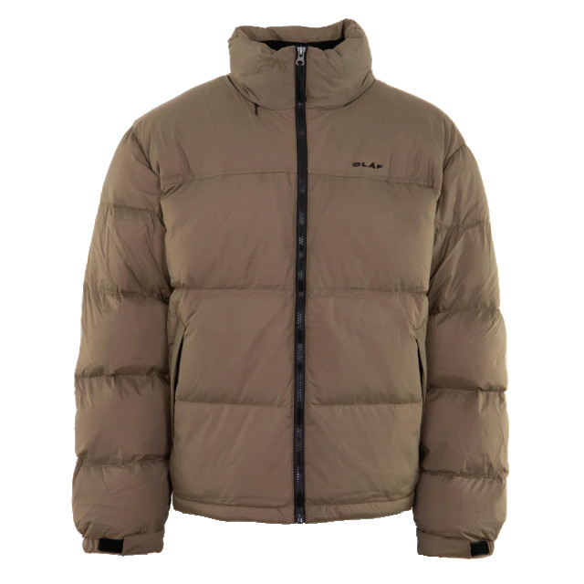 Olaf Hussein Heren puffer jacket M990601-Taupe large